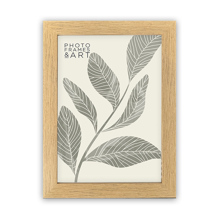 photoframesandart Everyday A4 Photo Frame With Mount | Milano Oak Effect