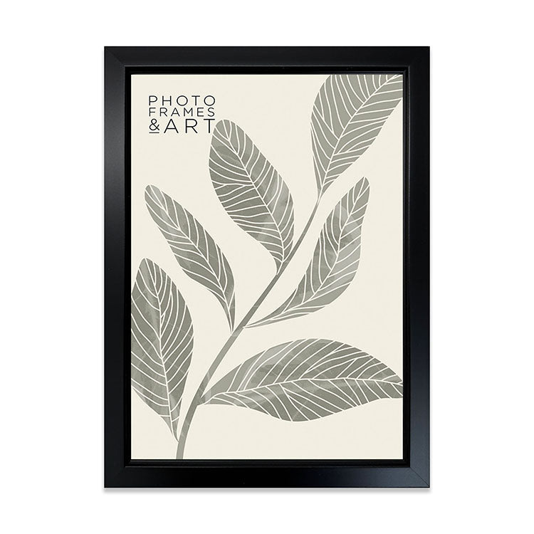 photoframesandart Everyday A4 Picture Frame | Classic Black