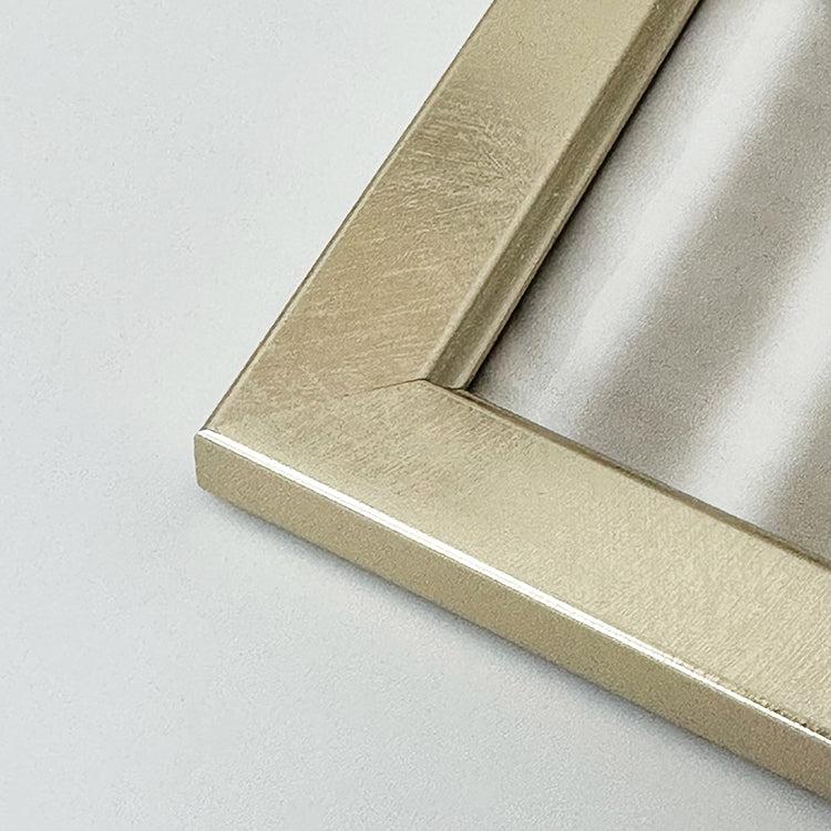 photoframesandart Everyday A4 Picture Frame | Classic Champagne Silver