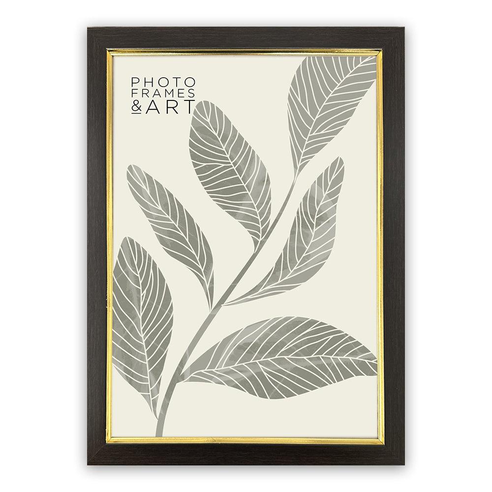 photoframesandart Everyday A4 Picture Frame | Classic Mahogany Effect