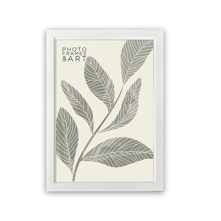 photoframesandart Everyday A4 Picture Frame | Classic White