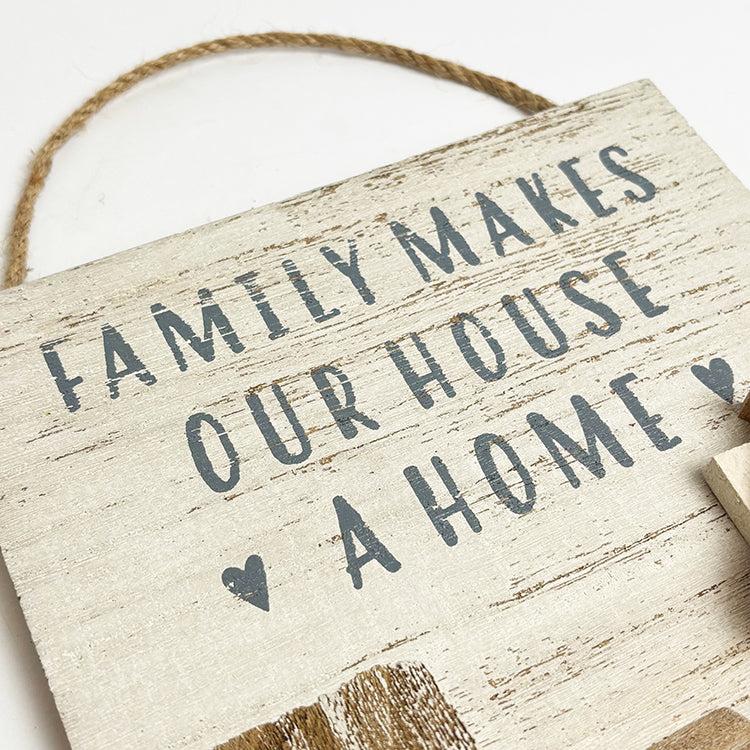 Photoframesandart Family Makes Our House A Home | Sign