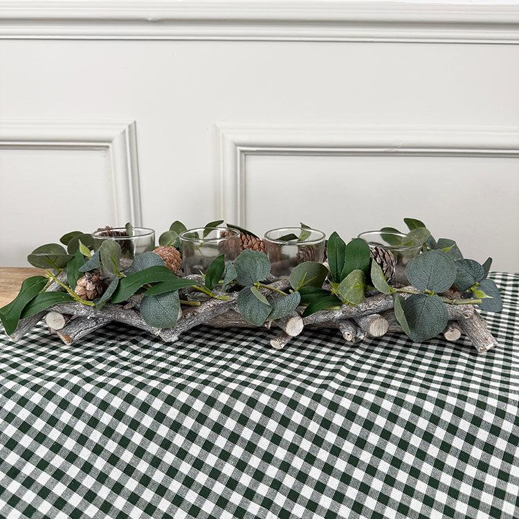 Photoframesandart Festive Tealight Centrepiece | Table Decoration