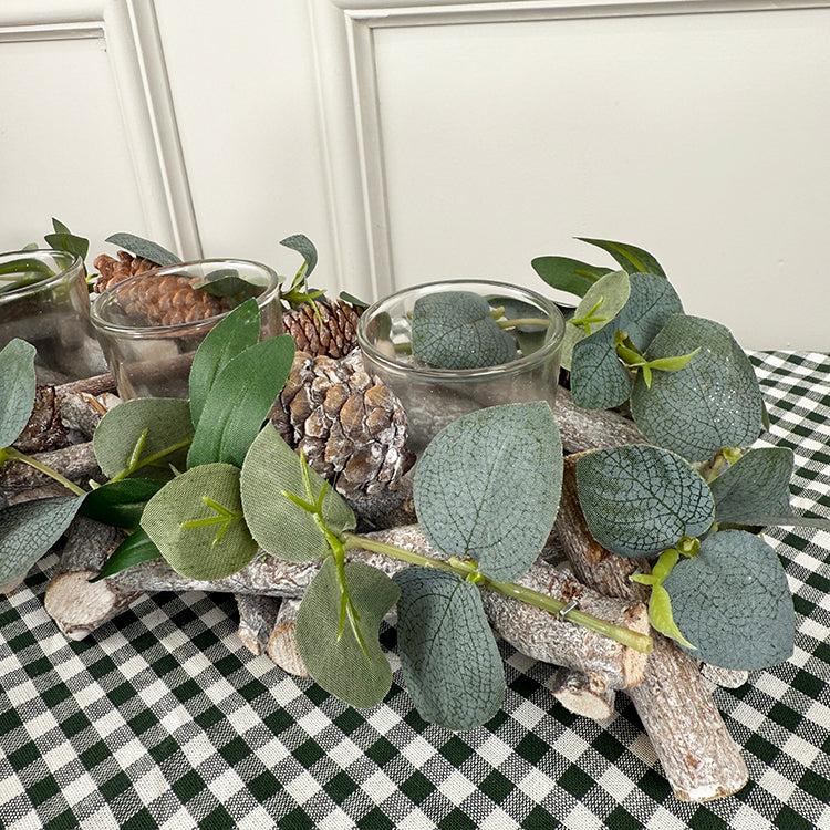 Photoframesandart Festive Tealight Centrepiece | Table Decoration