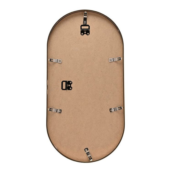 Photoframesandart Gold Oval Multi Photo Frame | 3 6x4" Apertures