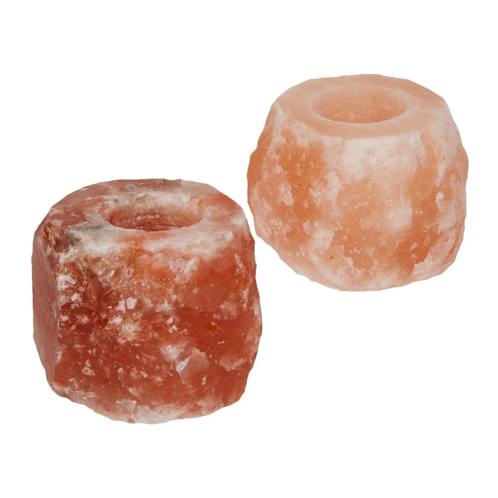 Photoframesandart Himalayan Rock Salt Tealights | Set Of Two