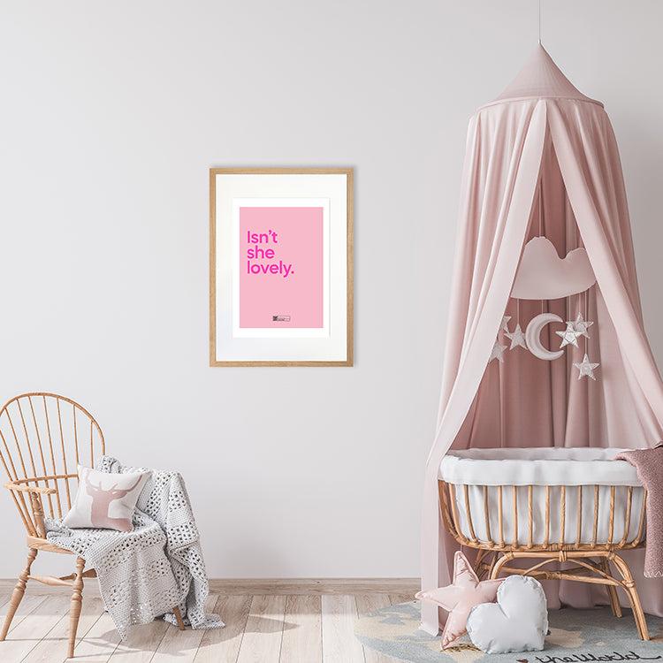 photoframesandart Isn't She Lovely by Say It With Songs