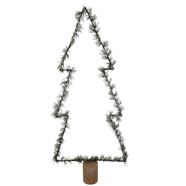 Photoframesandart Led Christmas Tree On Wooden Base | 90cm Or 73cm