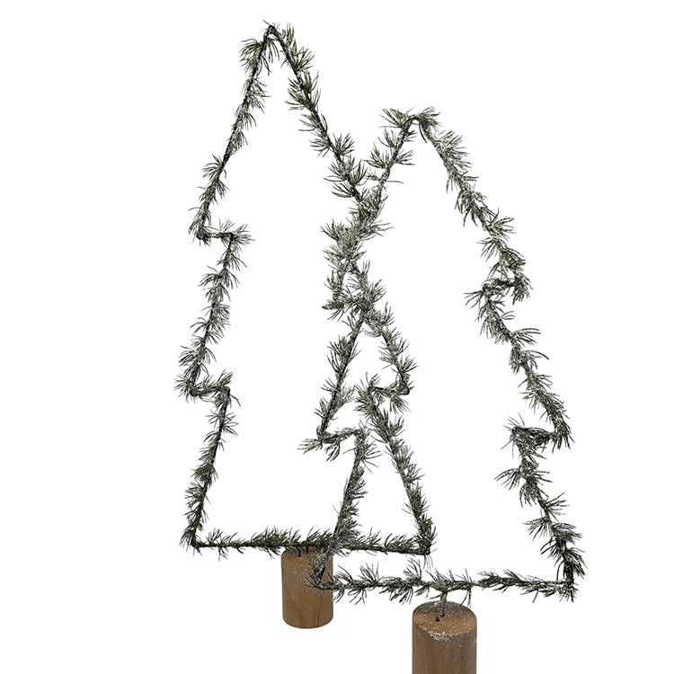 photoframesandart Led Christmas Tree on wooden base | 90cm or 73cm