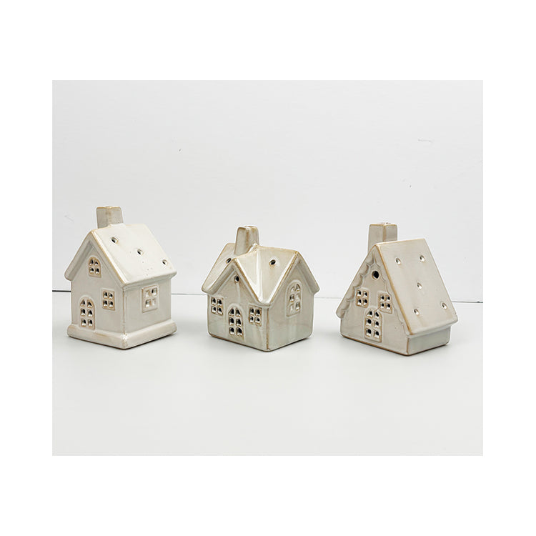 photoframesandart LED Christmas Village | Set of 3 Houses