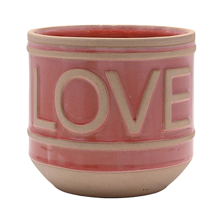 Photoframesandart Love And Hope Ceramic Planters | Set Of 2