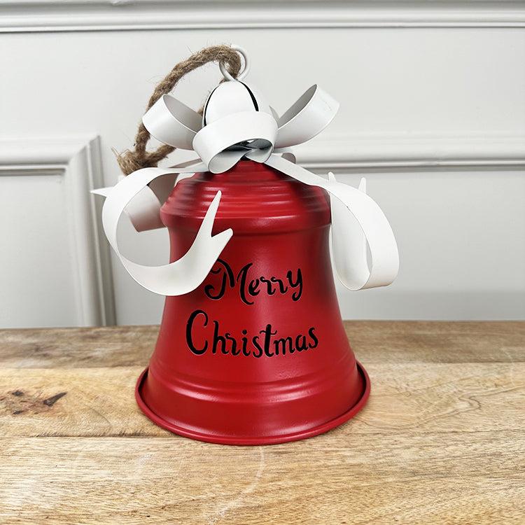 photoframesandart Merry Christmas Bell | Red or White