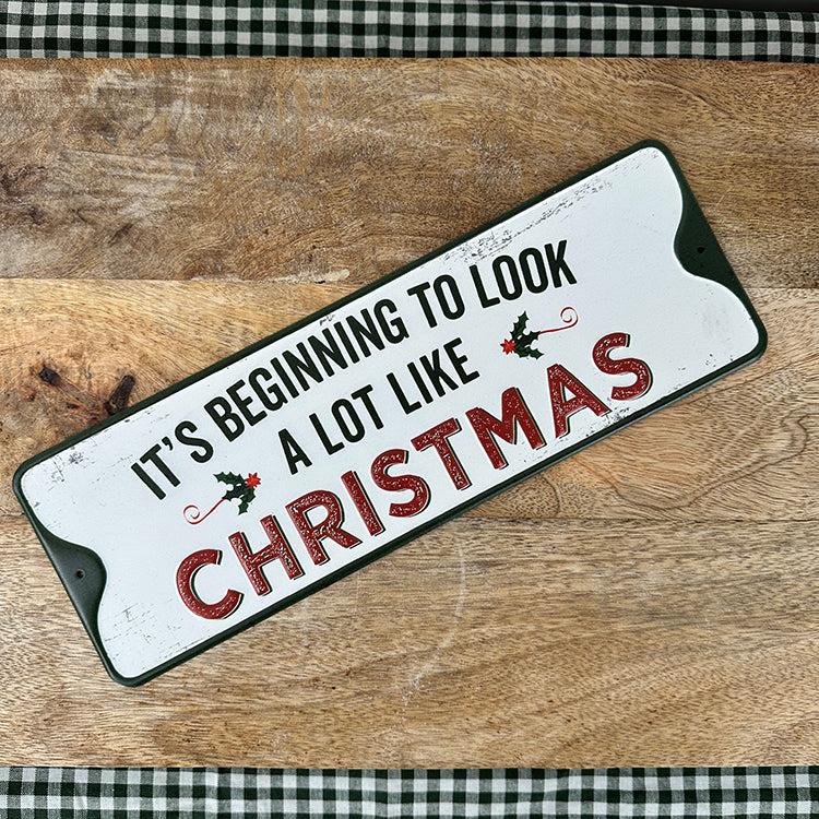 Photoframesandart Metal Christmas Sign | It's Beginning To Look