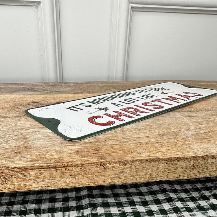 Photoframesandart Metal Christmas Sign | It's Beginning To Look