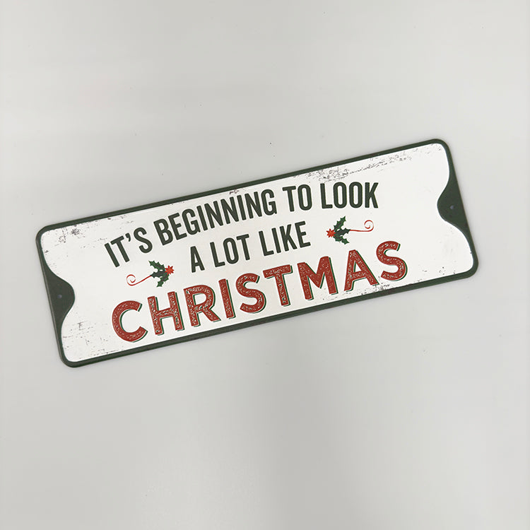 Photoframesandart Metal Christmas Sign | It's Beginning To Look