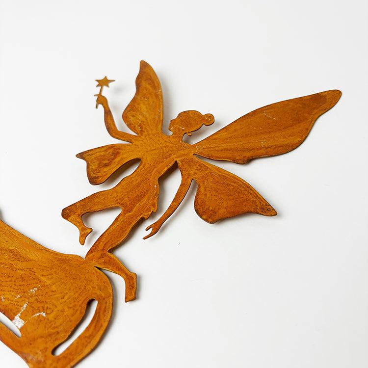 Photoframesandart Metal Rustic Fairy | Garden Ornament