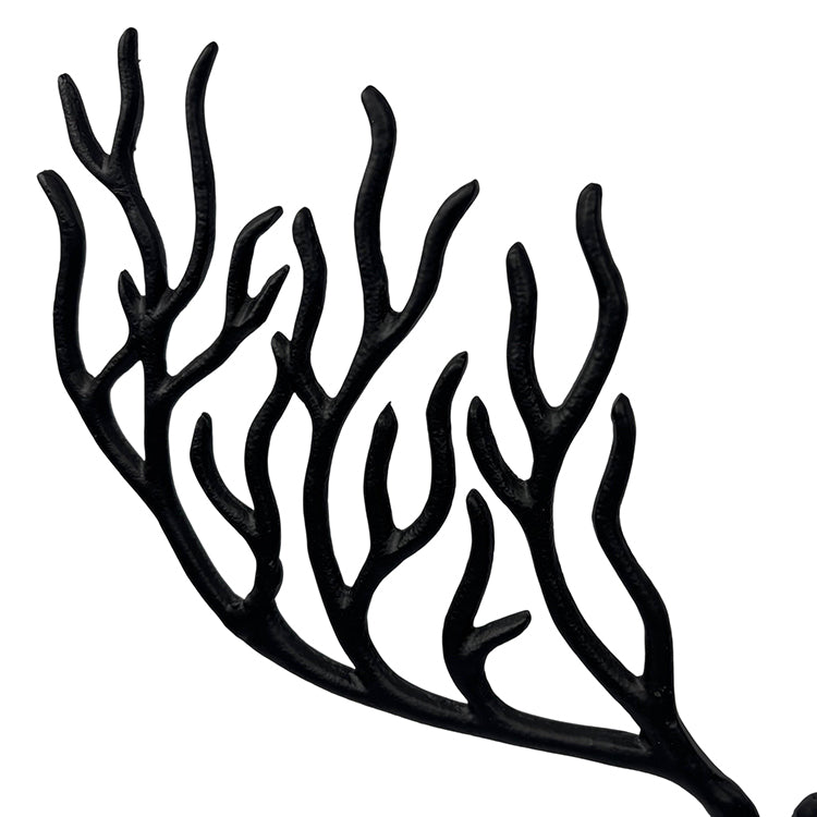 Photoframesandart Minimalist Decor Metal Stag | Black