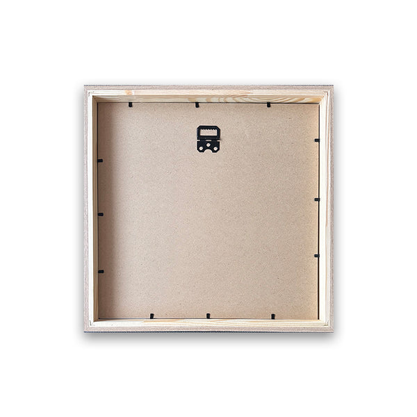 Photoframesandart New- 12x12" For 8x8" Wooden Oak Effect Photo Frame | Hartland Collection