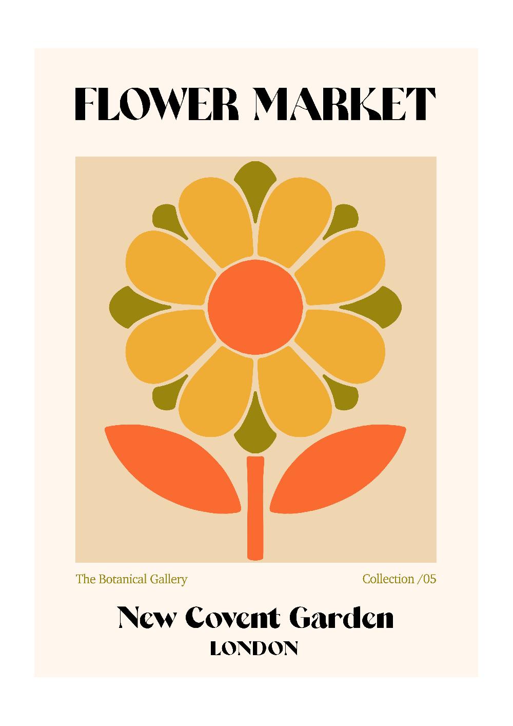 photoframesandart New Covent Garden Flower Market | Luxe Poster Co