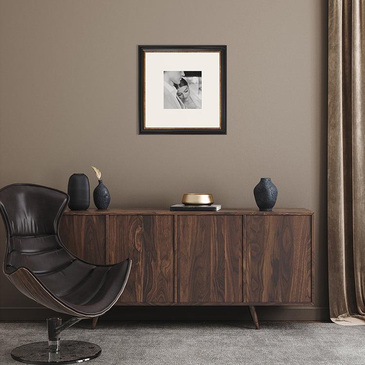 photoframesandart Oversized Mount 16x16" For 8x8" | Vintage Black photoframesandart Oversized Mount 16x16" For 8x8" | Vintage Black