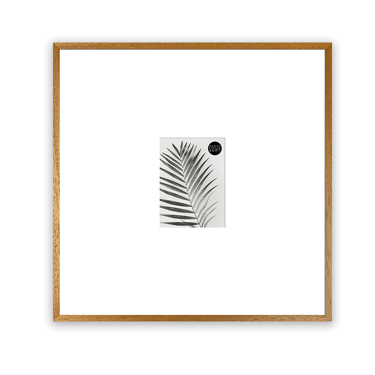 photoframesandart Oversized Mount Wooden 18x18" Oak Effect Frame For 6x4" | Signature Collection photoframesandart Oversized Mount Wooden 18x18" Oak Effect Frame For 6x4" | Signature Collection