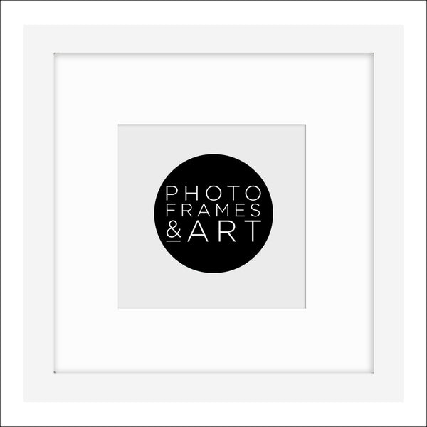 Photoframesandart Oxford Instagram Photo Frame 8x8" For 5x5" With Soft Cream Mount