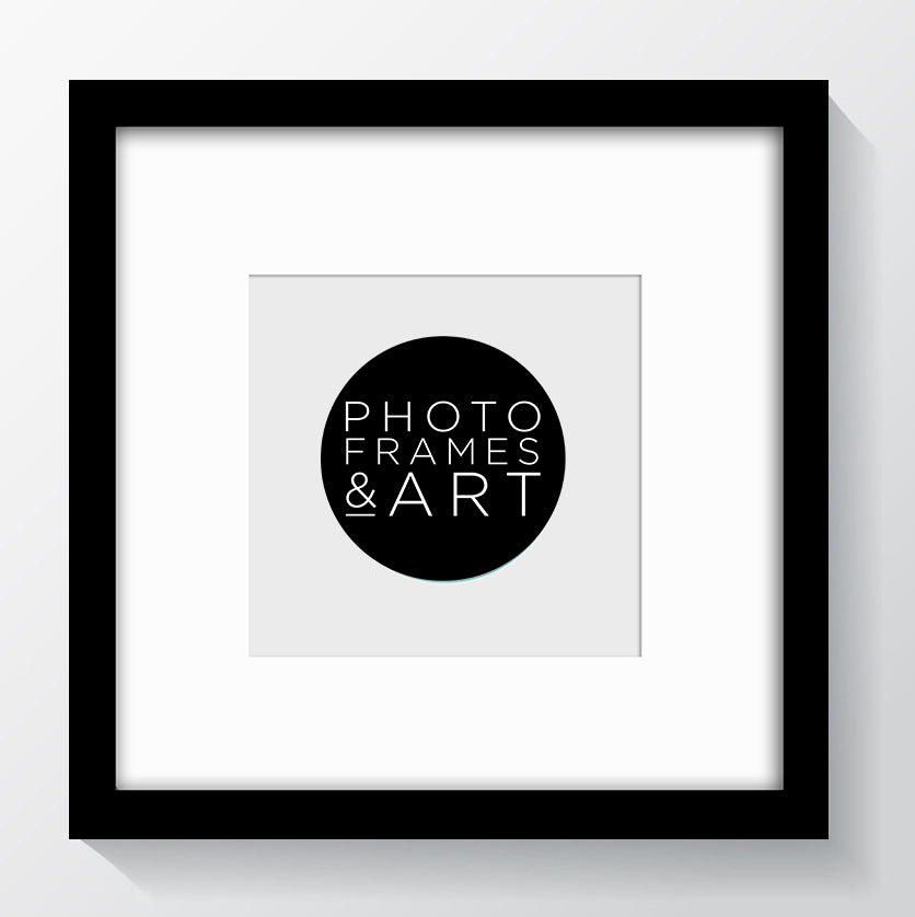 photoframesandart Oxford Instagram Photo Frame 8x8" For 5x5" With Soft Cream Mount