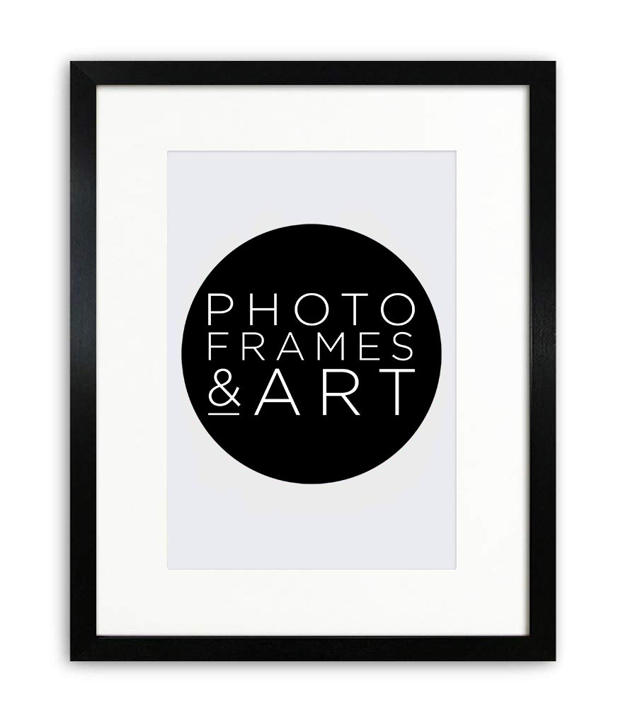 photoframesandart Oxford Photo Frame 16x12" For 12x8" With Soft Cream Mount