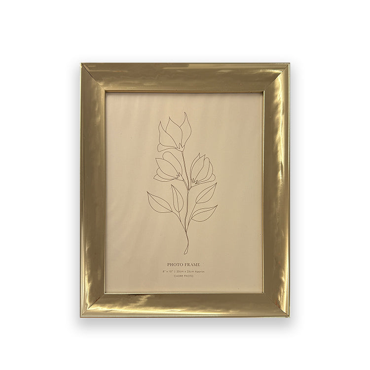 photoframesandart 10x8" Photo Frame | Metallic Gold