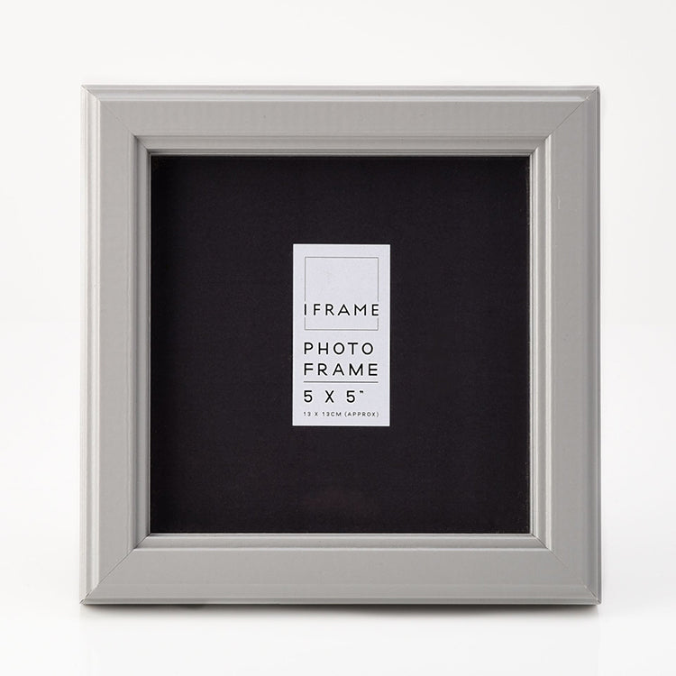 photoframesandart 5x5" Photo Frame | Grey