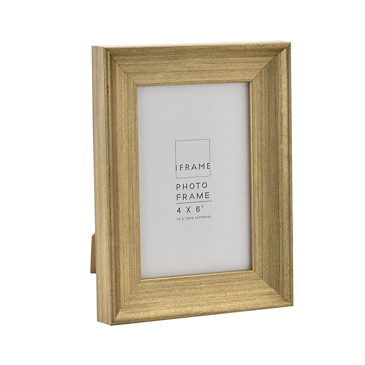 photoframesandart 6x4" Photo Frame | Brushed Gold