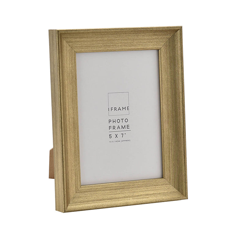 photoframesandart 7x5" Photo Frame | Brushed Gold