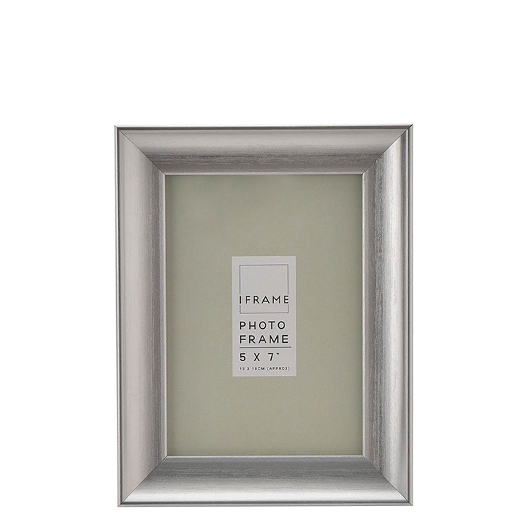 photoframesandart 7x5" Photo Frame | Brushed Silver