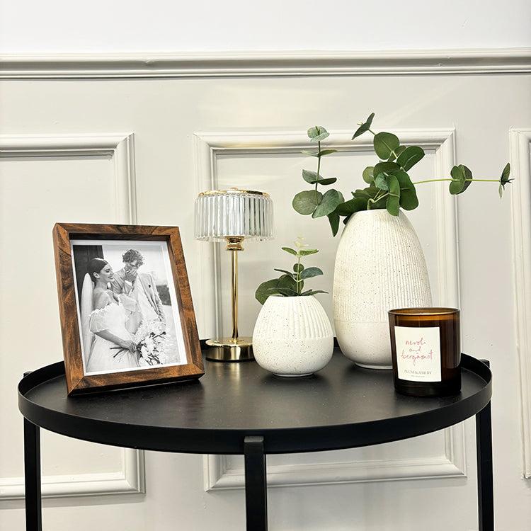 Photoframesandart 7x5" Photo Frame | Dark Wood Effect