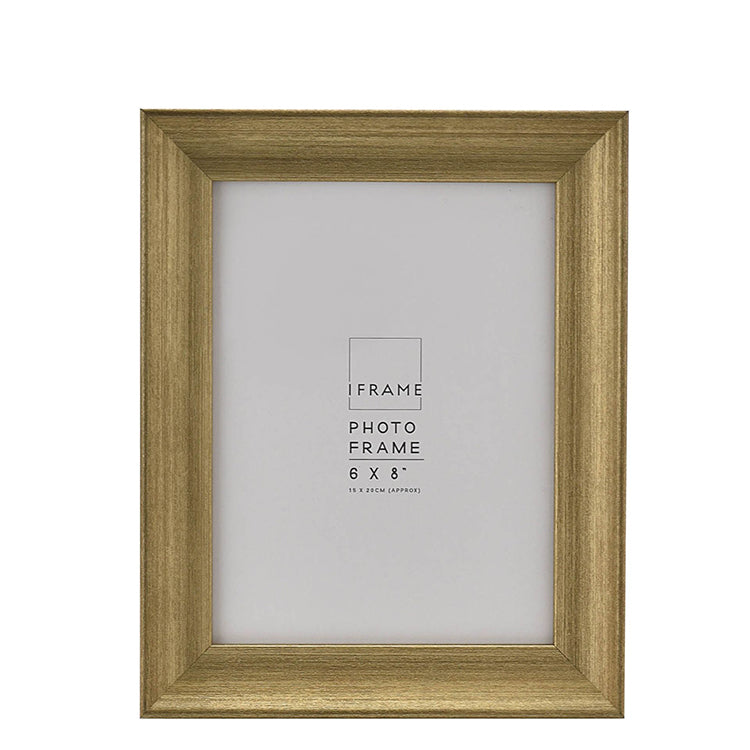 photoframesandart 8x6" Photo Frame | Brushed Gold