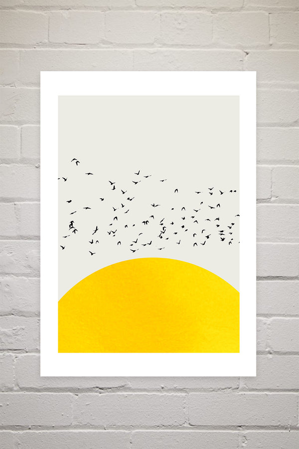 Photoframesandart A Thousand Birds | Kubistika