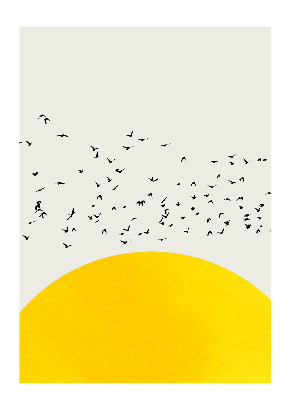 photoframesandart A Thousand Birds | Kubistika