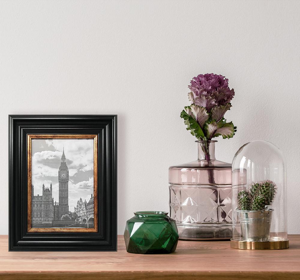 Photoframesandart A5 Black Frame | Vintage