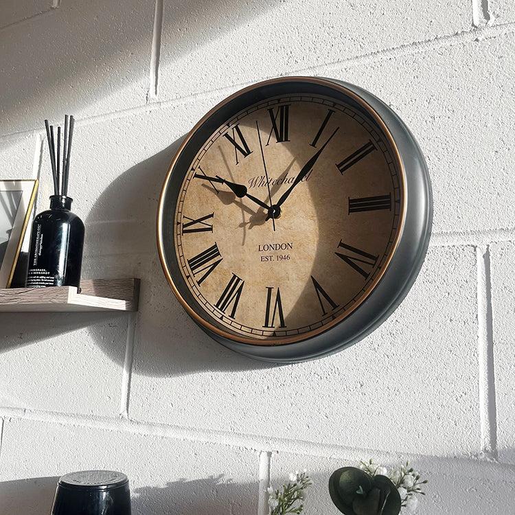 Photoframesandart Antique Style Wall Clock | 34cm