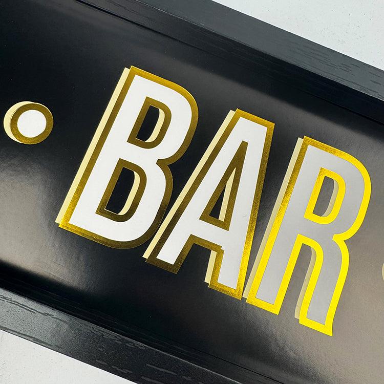 Photoframesandart Bar Framed Print | Bold