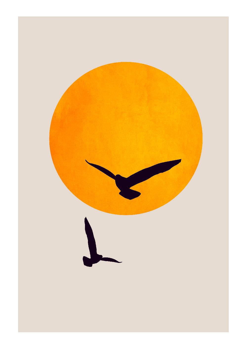 photoframesandart Birds In The Sky | Kubistika