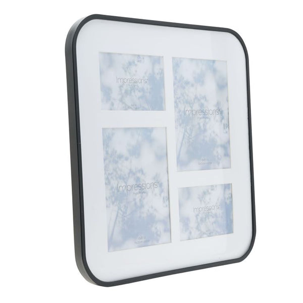 Photoframesandart Black Collage Frame | 4 Apertures