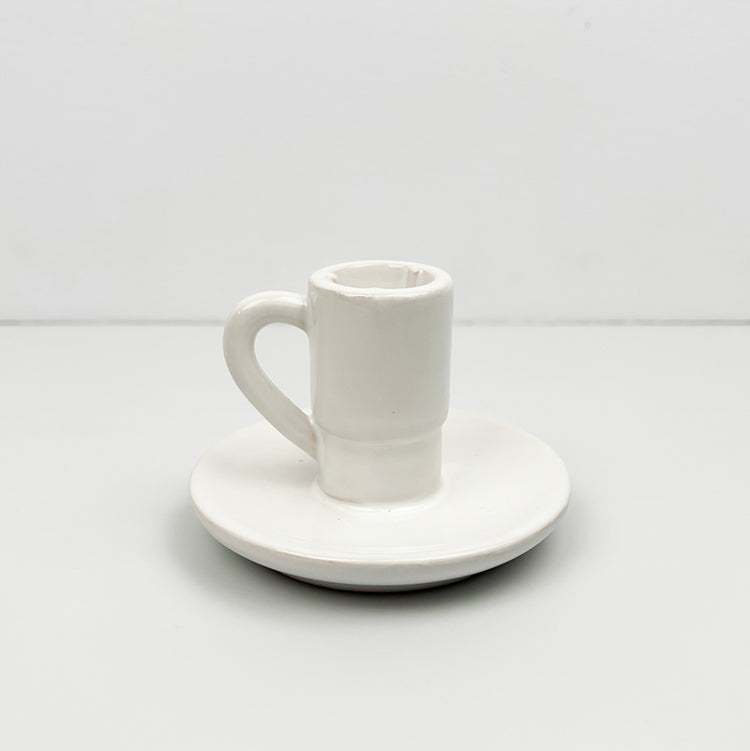 Photoframesandart Ceramic Candle Holders | Set Of 2