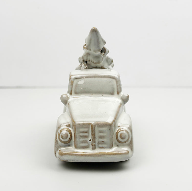 Photoframesandart Ceramic Christmas Car | LED