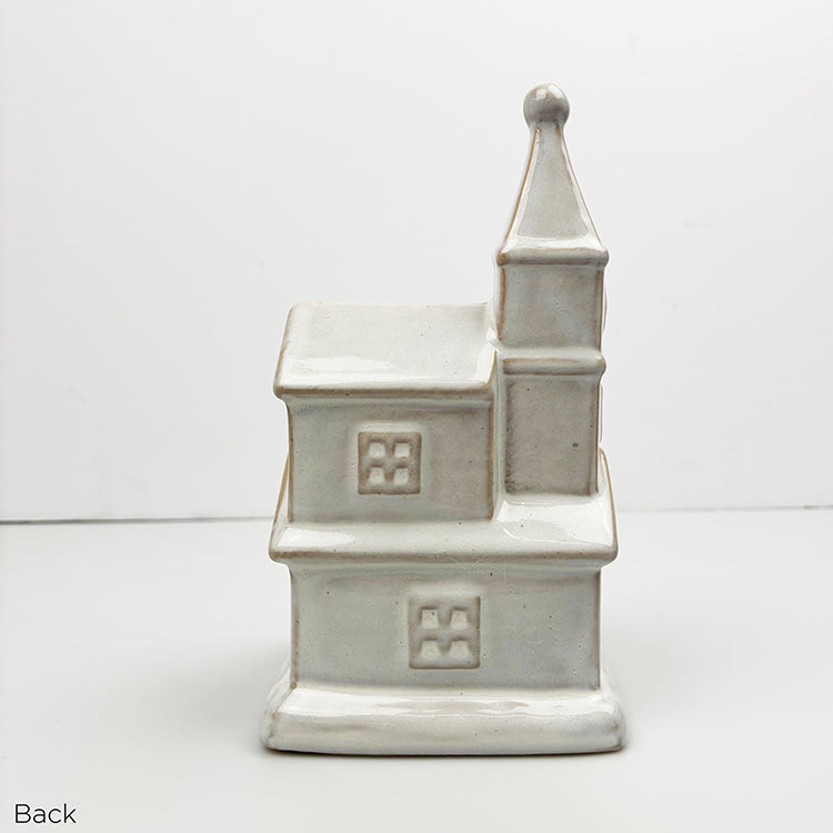 Photoframesandart Ceramic Christmas Church | LED