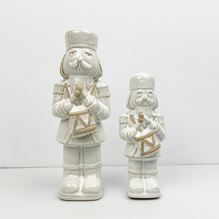 photoframesandart Ceramic Nutcrackers | Set of 2