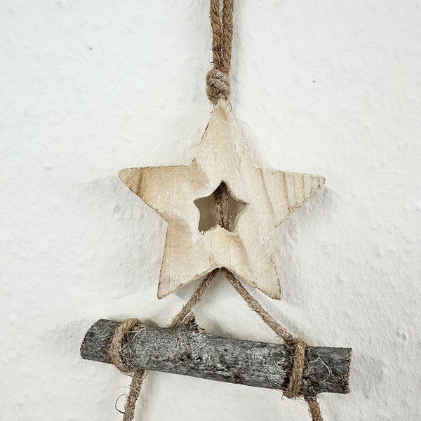 Photoframesandart Christmas Ladder Tree | Wooden