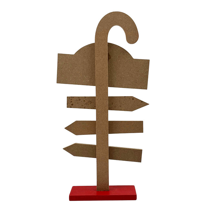 Photoframesandart Christmas North Pole Sign Post