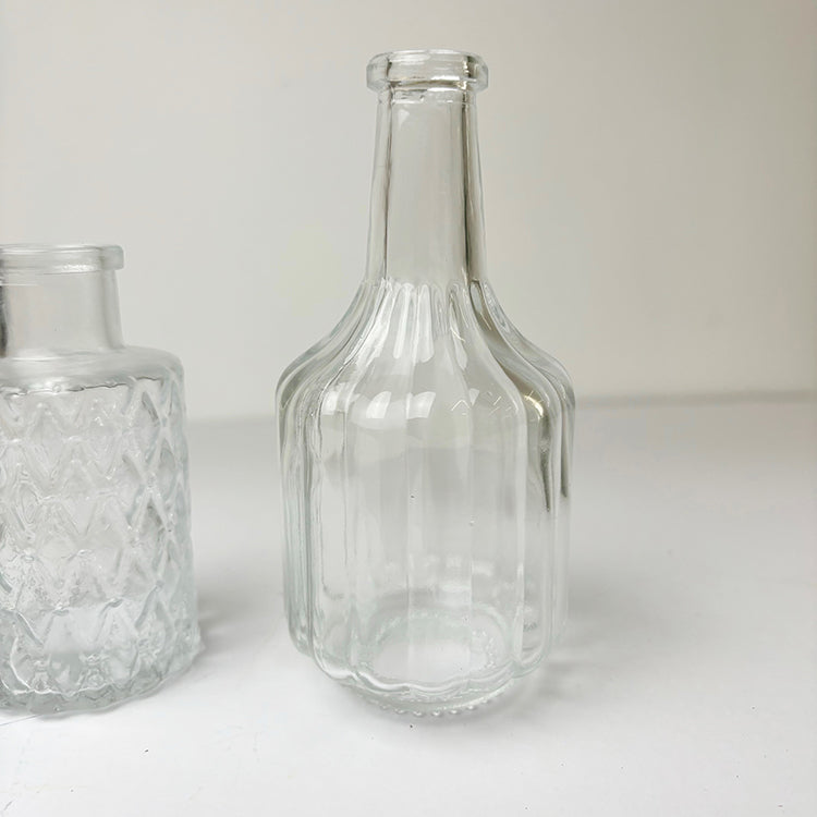 Photoframesandart Clear Posy Vases | Set Of 4