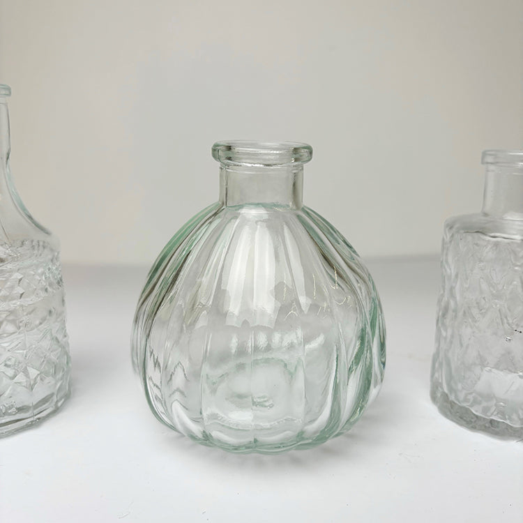 Photoframesandart Clear Posy Vases | Set Of 4